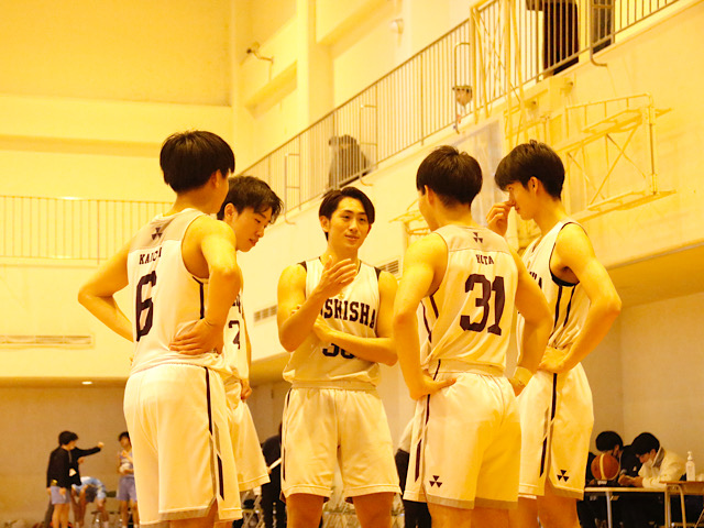 【男子バスケットボール部】メンバー全員がシュートを決め、91点差で圧勝