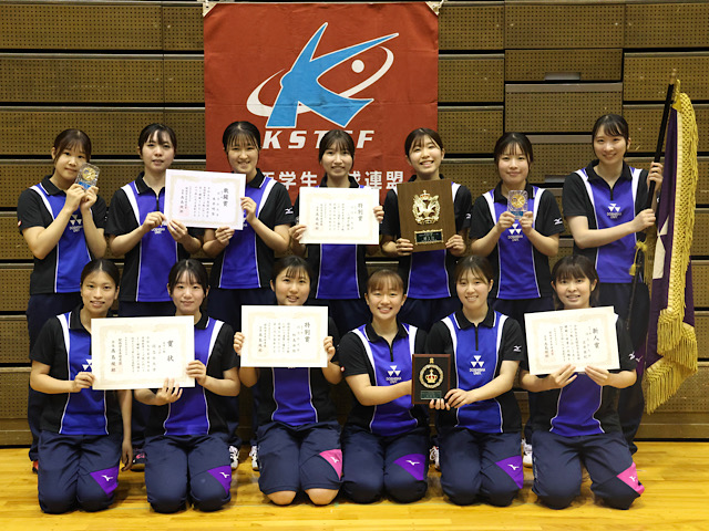 【卓球部女子】三浦組、関西準優勝で終幕