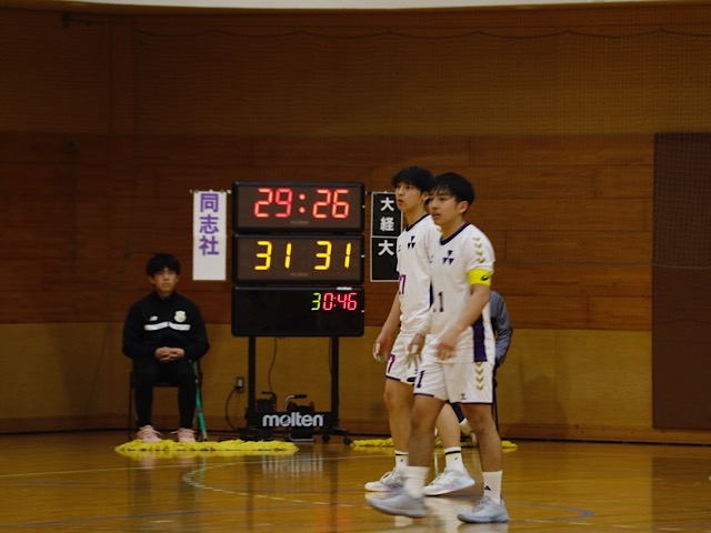 【ハンドボール部男子】大経大相手に１点差の悔しい敗北