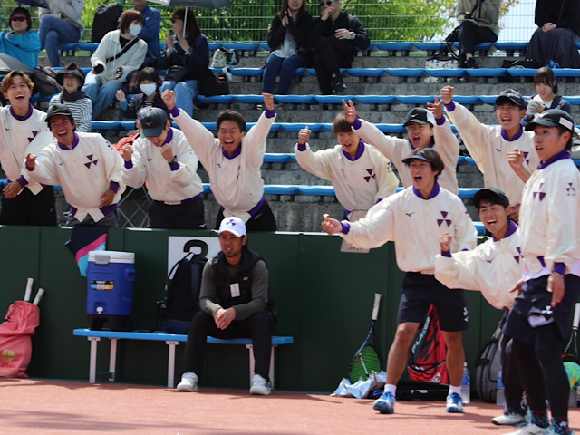 【ソフトテニス部】春季リーグ戦　男女共に表彰台入りを果たす