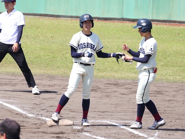 【軟式野球部】リーグ最終戦を白星で飾った