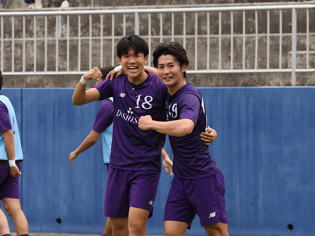 【サッカー部男子】関西選手権2連覇を懸け、好スタートを切った