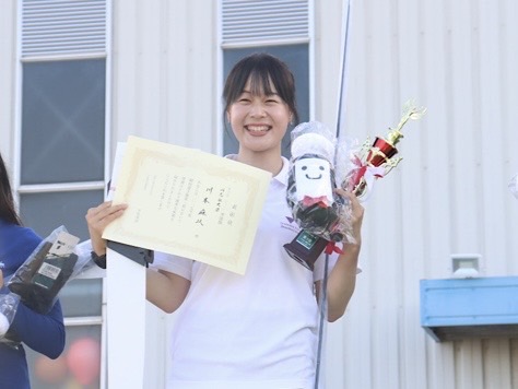 【ボードセイリング部】関選一戦で川本が準優勝果たす