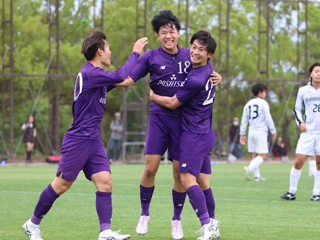 【サッカー部男子】今期リーグ初の連勝を飾る！