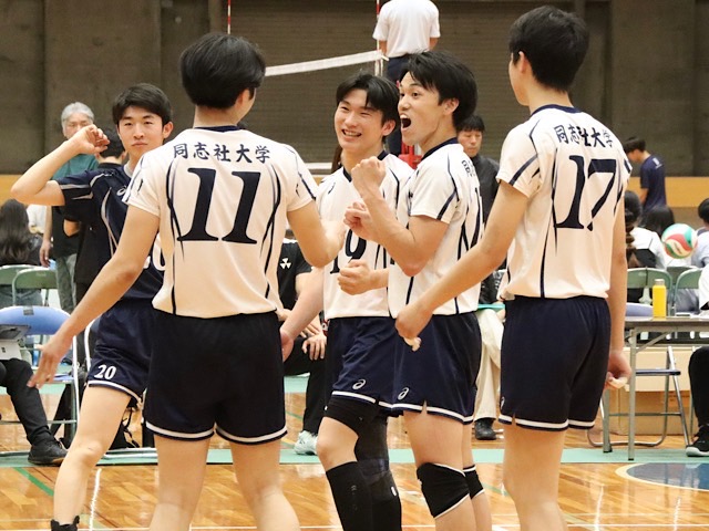 【バレーボール部男子】京産大に惜敗し最終順位８位で終幕