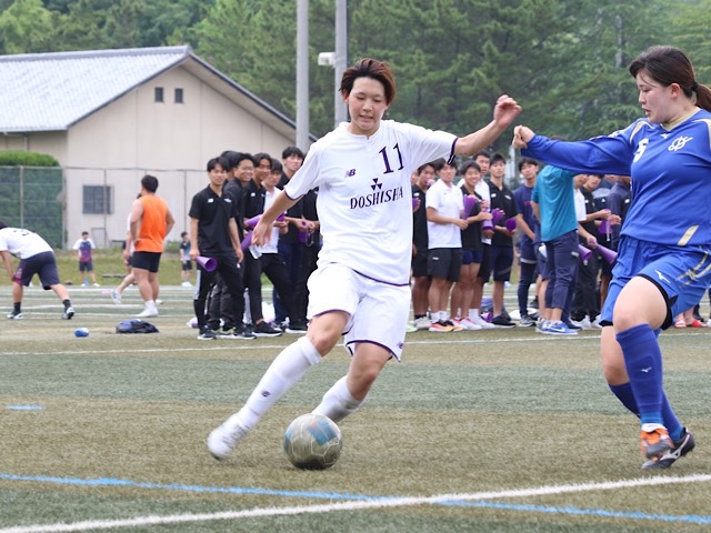 【サッカー部女子】失点重ね、連勝かなわなかった