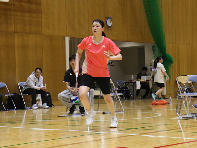 【バドミントン部女子】個人の実力見せつけ準々決勝へ