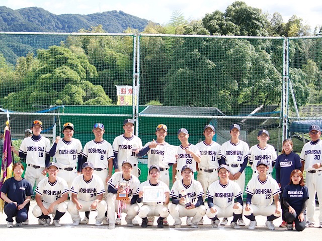 【ソフトボール部男子】執念の一打が勝負を決め、西カレ優勝