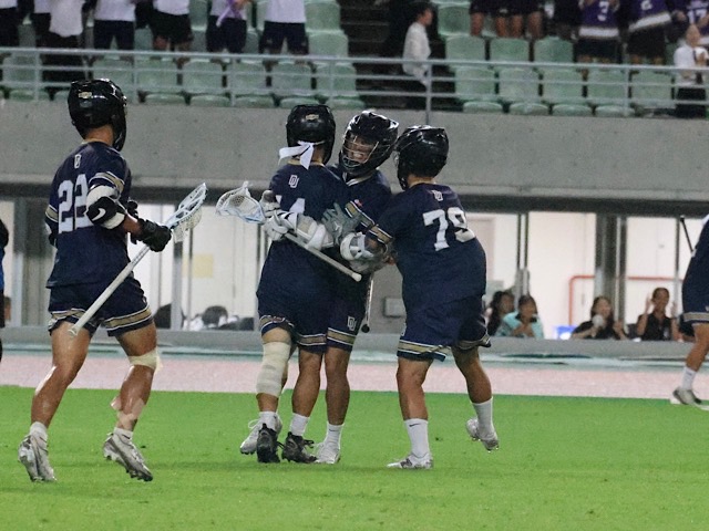 【ラクロス部男子】開幕戦で関学大相手に圧勝