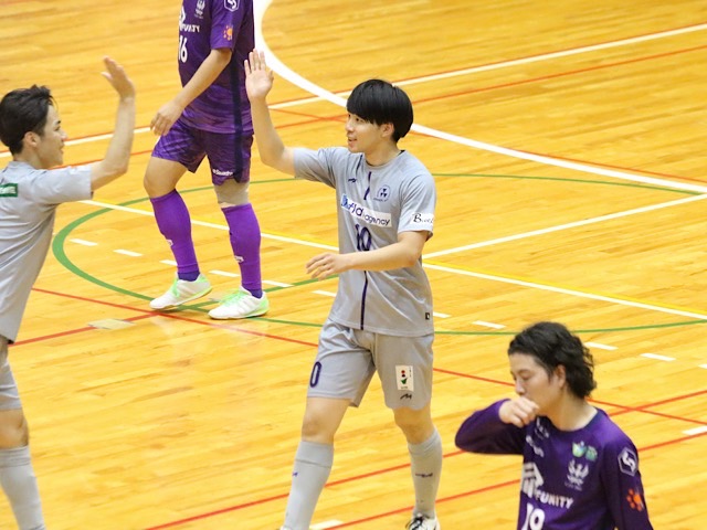 【フットサル部】劇的勝ち越し弾で勝利つかんだ