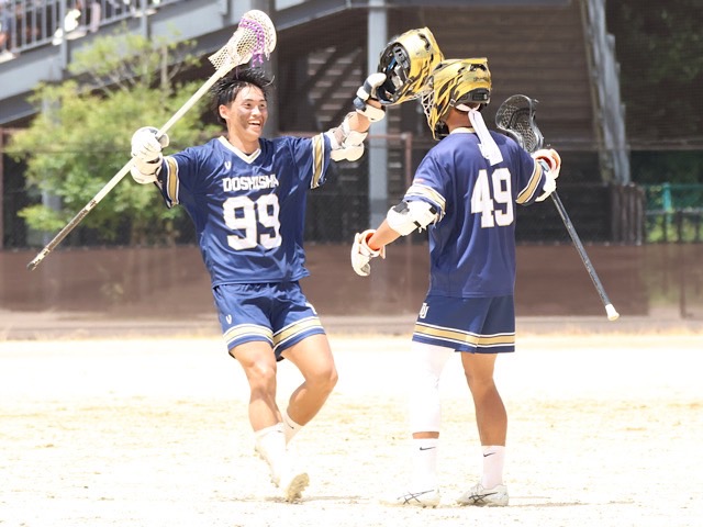 【男子ラクロス部】接戦制し２勝目飾る