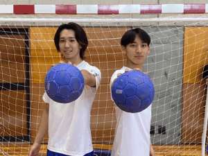 【ハンドボール部男子】期待の新星が西日本インカレでの活躍誓う