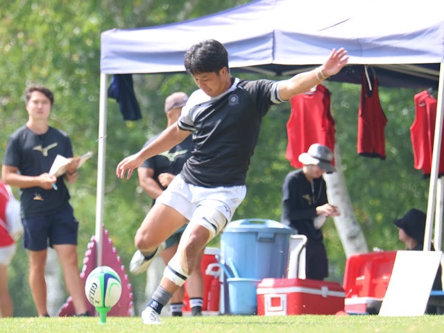 【ラグビー部】合宿最終戦で白星飾る