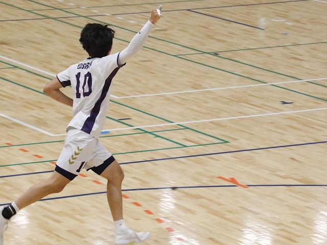 【ハンドボール部男子】九共大に勝利し全日本インカレ出場に王手
