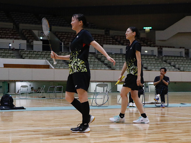 【バドミントン部女子】東・田中ペアが西日本準優勝