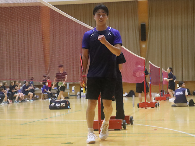 【バドミントン部男子】難敵京産大に勝利を収めた