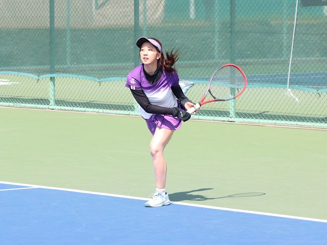 【テニス部女子】リーグ初戦で惜敗喫した