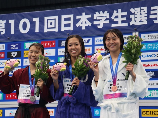 【水泳部】藤本が2連覇、梶本は大会新で2冠達成！