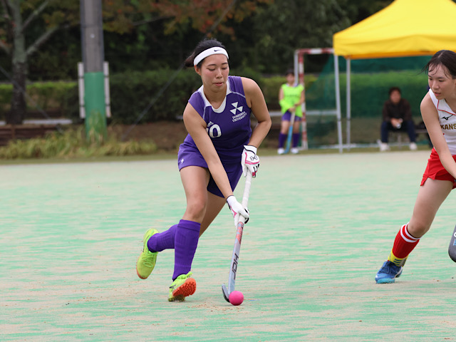【陸上ホッケー部女子】チャンス決めきれず3連敗