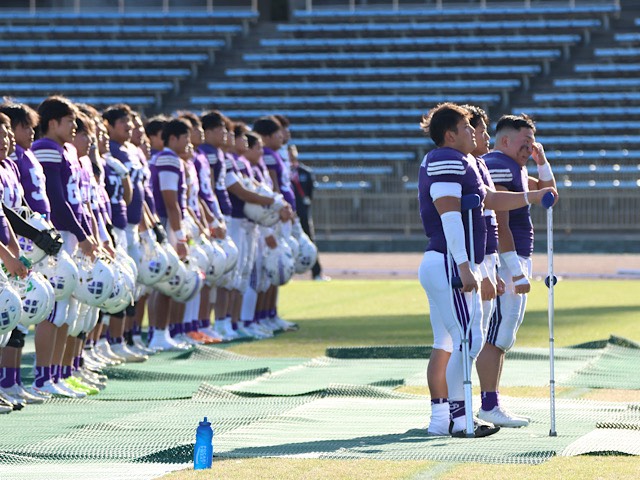 【アメリカンフットボール部】入れ替え戦制し、１部残留果たす！