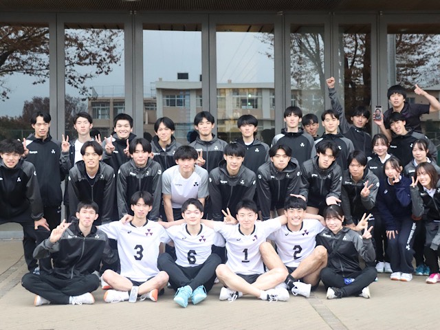 【バレーボール部男子】全日本の舞台で筑波大に敗れ、森川祐組が終幕を迎えた