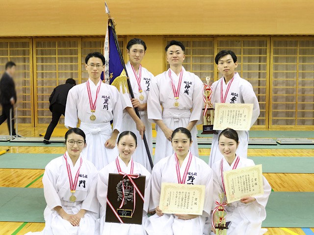 【居合道部】全日本団体で３連覇果たす！