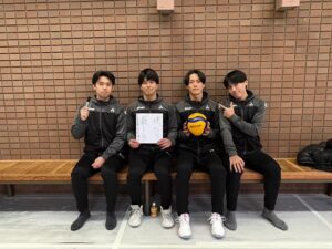 【バレーボール部男子】頂点目指し、｢厳しい道」を突き進む