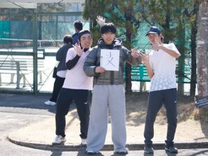 【ソフトテニス部】「明」るい応援で「支」え合う